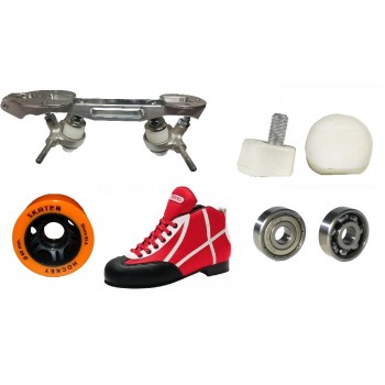 Conjunto Hockey Reno, Patín Aluminio B1-Plus y Rueda Skater
