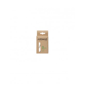 CORDONES HOCKEY AZEMAD BLANCO (Par)