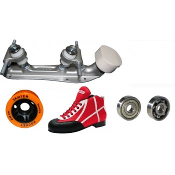 Conjunto Hockey Reno, Patín Aluminio B1-Plus y Rueda Skater